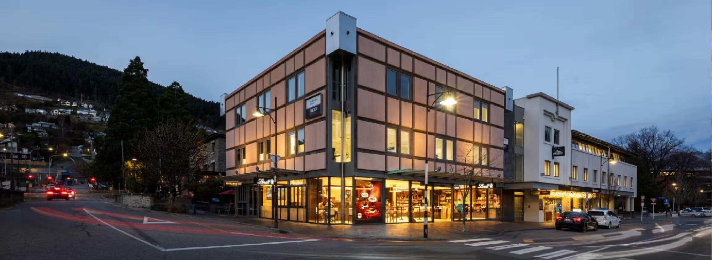 Lindt Queenstown after masonry sealing