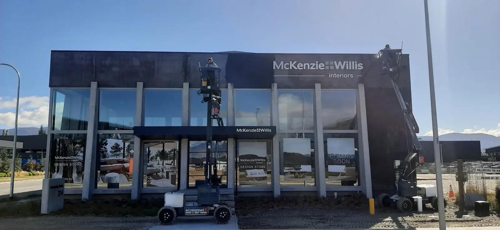Water blasting mckenzie willis store in queenstown